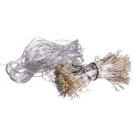 Новорічна гірлянда кімнатна штора роса Хвойна лапа 3х3 м 600 LED Жовте світло D600LED3MY (51579)