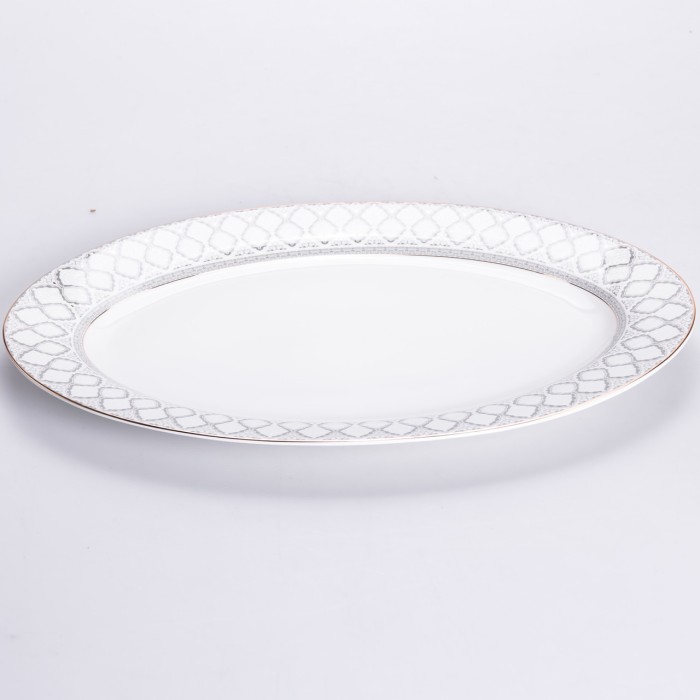 Столовий сервіз з порцеляни Emir на 6 осіб 27 предметів HP-HK-1 (32604)