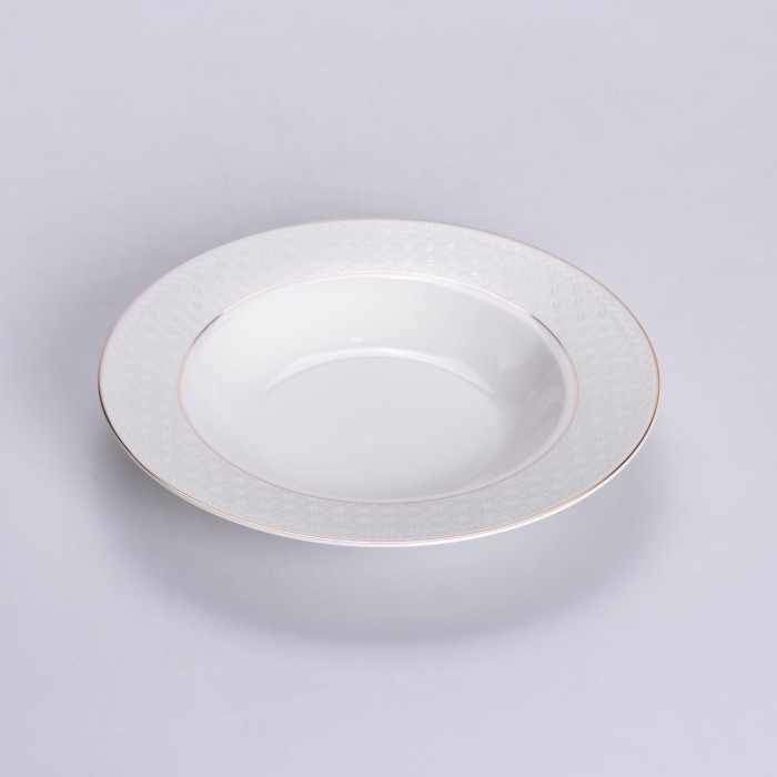 Столовий сервіз з порцеляни Claire на 6 осіб 27 предметів HP-HK-2 (68712)