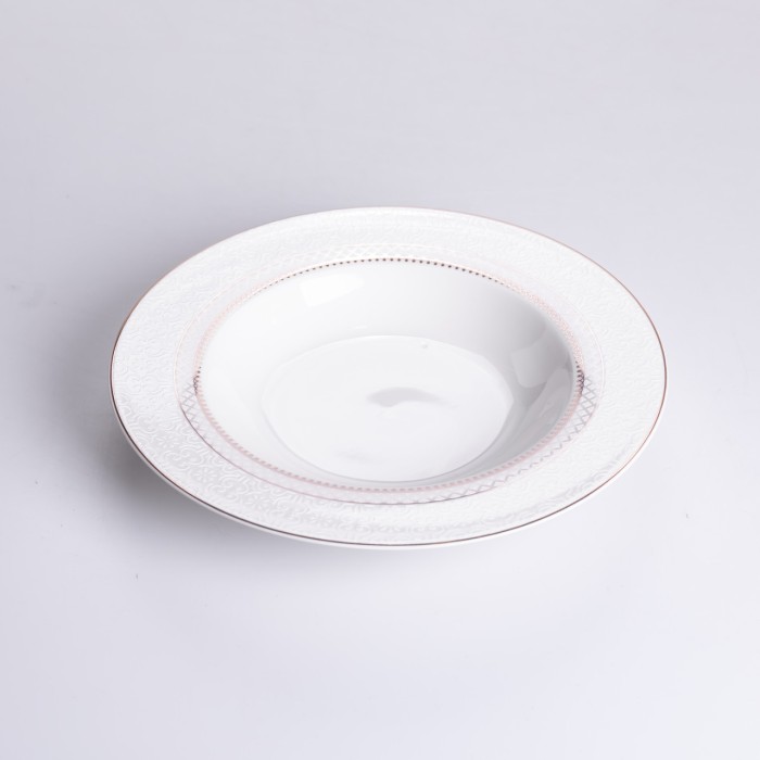 Столовий сервіз з порцеляни Lora на 6 осіб 24 предмети HP-HK-4 (58841)