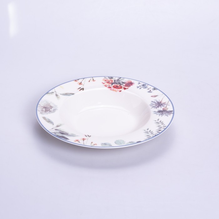 Столовий сервіз з порцеляни Fleur на 6 осіб 30 предметів HP-HK-5 (58709)