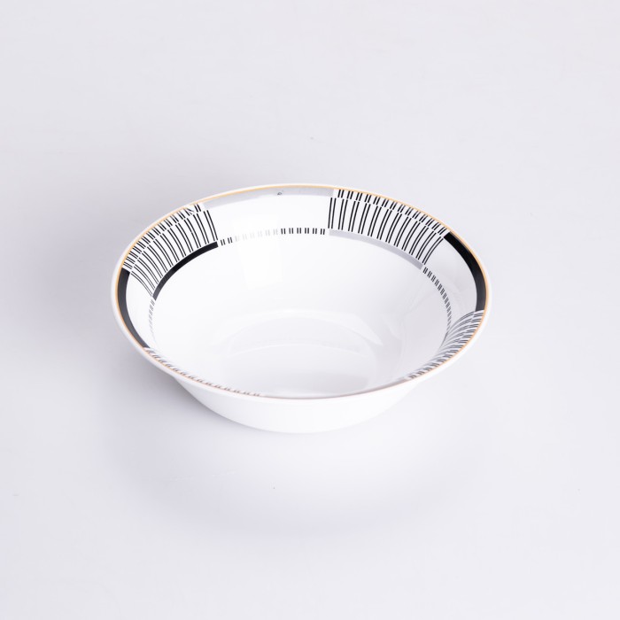 Столовий сервіз з порцеляни Geometry на 6 осіб 32 предмети HP-HK-6 (26758)