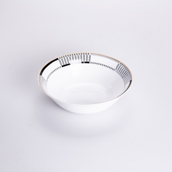 Столовий сервіз з порцеляни Geometry на 6 осіб 32 предмети HP-HK-6 (26758)