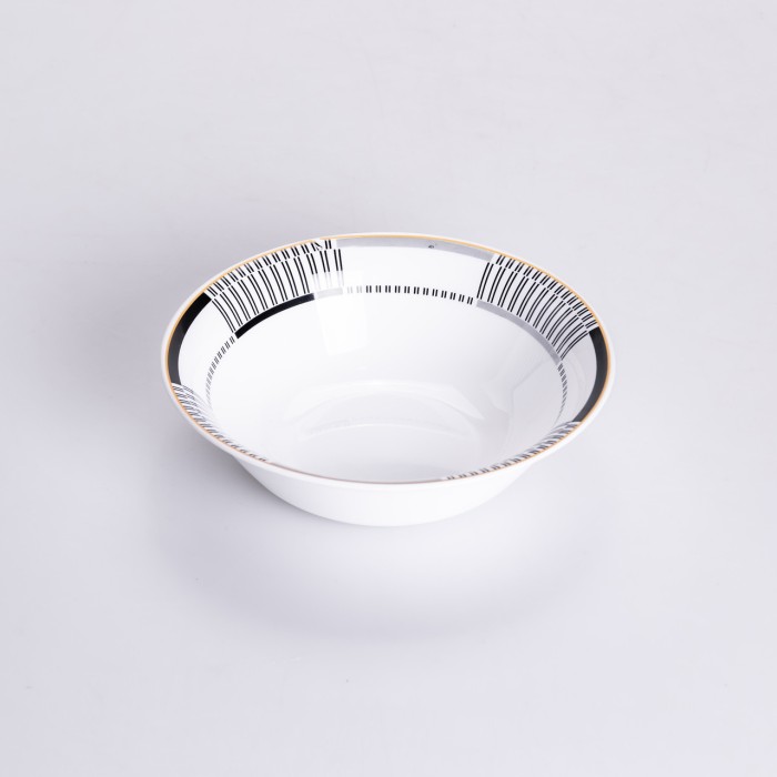 Столовий сервіз з порцеляни Geometry на 6 осіб 32 предмети HP-HK-6 (26758)