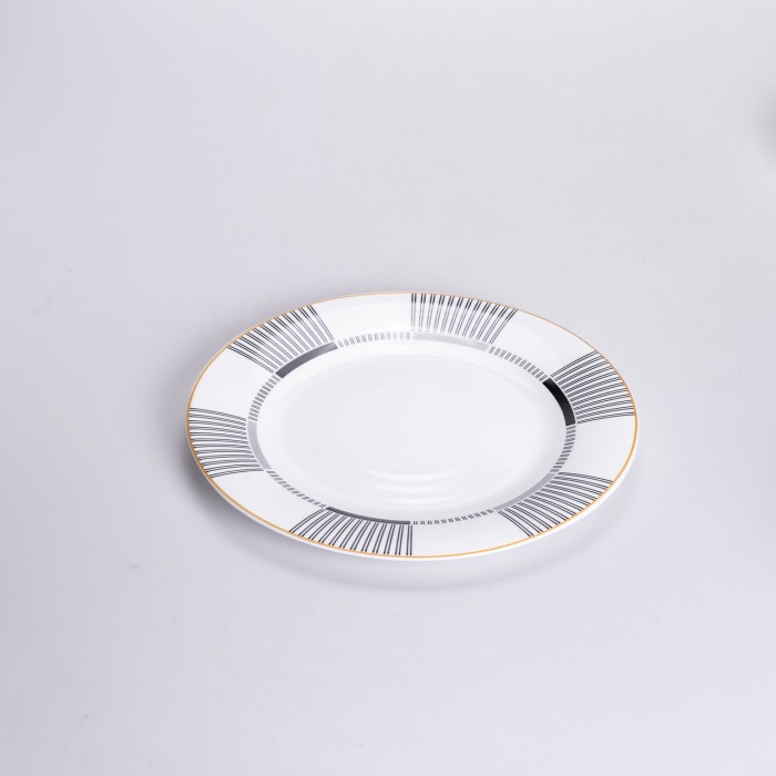 Столовий сервіз з порцеляни Geometry на 6 осіб 32 предмети HP-HK-6 (26758)