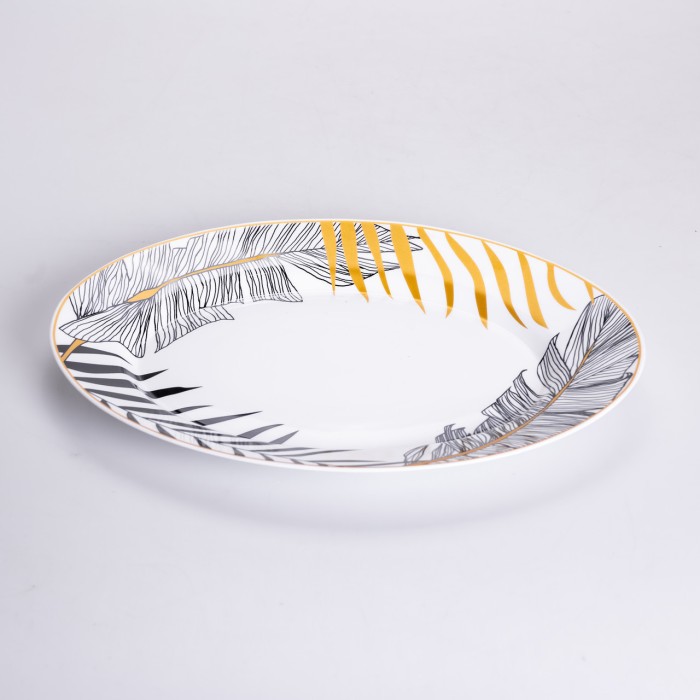 Столовий сервіз з порцеляни Palm на 6 осіб 32 предмети HP-HK-7 (25316)