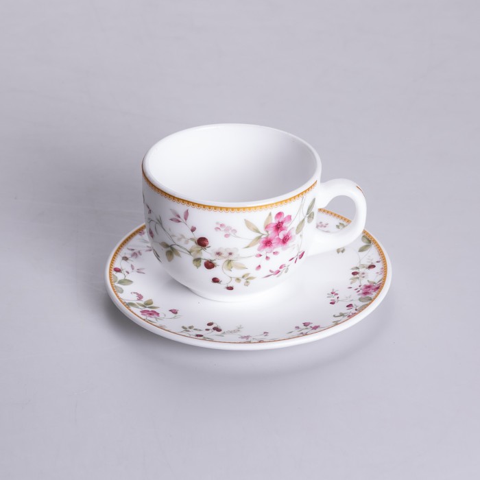 Столовий сервіз з порцеляни Strawberry на 6 осіб 32 предмети HP-HK-8 (25363)