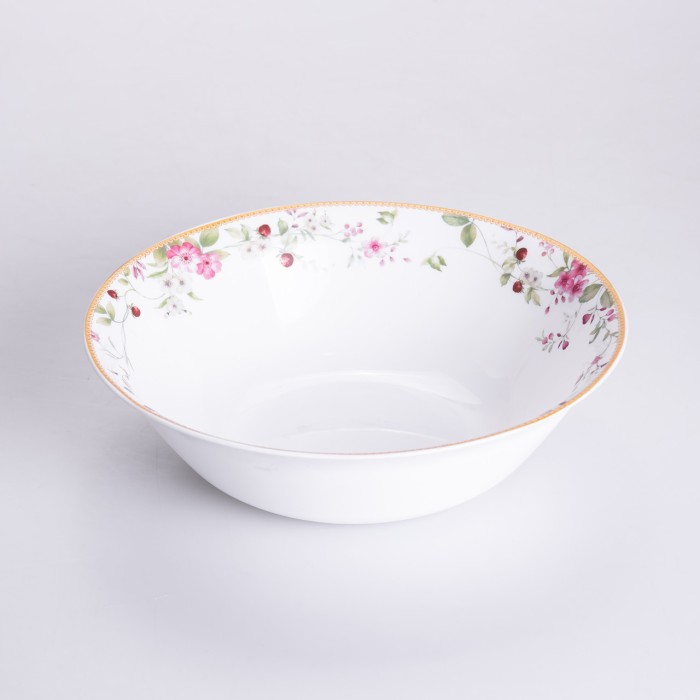 Столовий сервіз з порцеляни Strawberry на 6 осіб 32 предмети HP-HK-8 (25363)