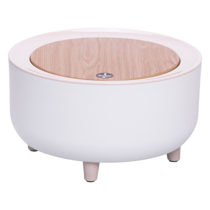 Відро для сміття настільне 19×10 (см) з кришкою HP-45-3 (27071)