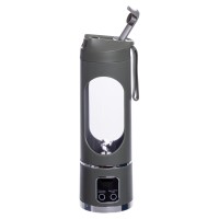 Портативний блендер для смузі на акумуляторі 450 мл 25 Вт USB Зелений HP-11-10GR (10569)