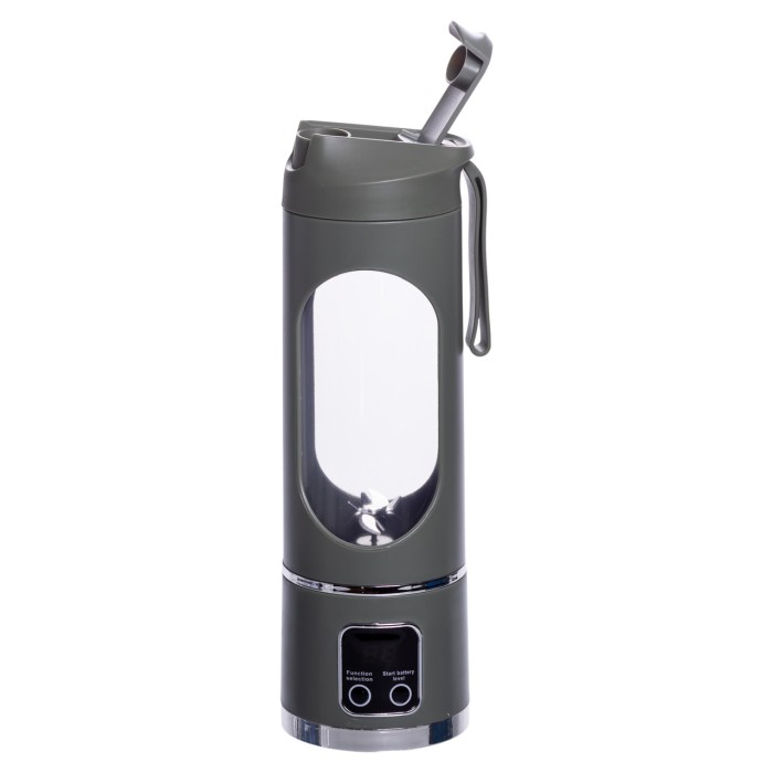 Портативний блендер для смузі на акумуляторі 450 мл 25 Вт USB Зелений HP-11-10GR (10569)