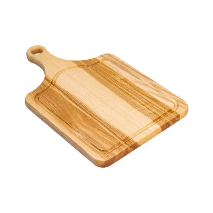 Кухонна обробна дошка дерев'яна 40×25 см з прямокутною основою C18W250400 (86923)