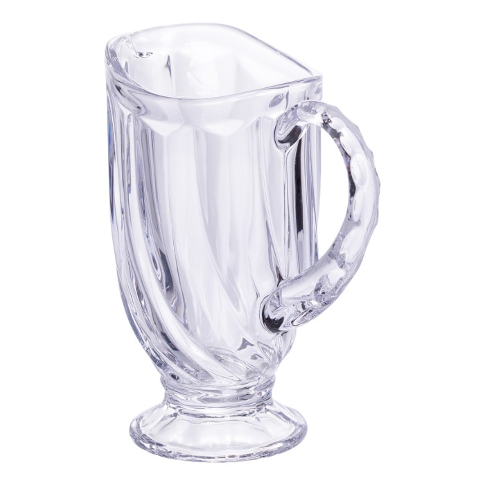 Набір глечик 1 л зі склянками 6 (шт) по 300 мл для напоїв Прозорий HP-19-24 (86752)