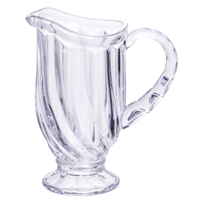 Набір глечик 1 л зі склянками 6 (шт) по 300 мл для напоїв Прозорий HP-19-24 (86752)