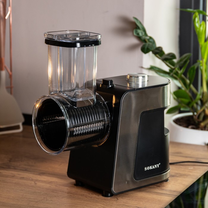 Овочерізка електрична 5 насадок універсальна 1000 Вт SK-1180 (54813)