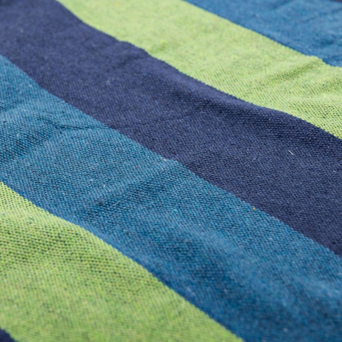 Гамак туристичний підвісний тканинний 174х80 см з планкою Синій SJ-0010-2BL (75776)