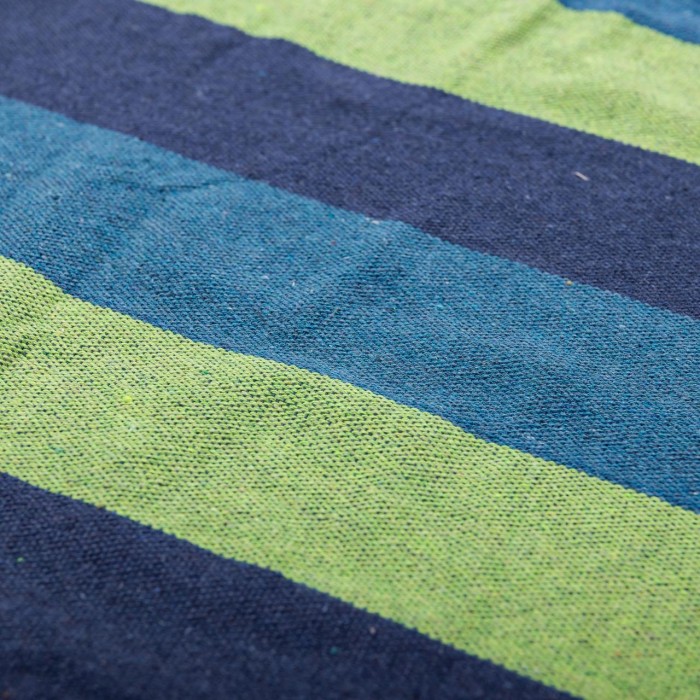 Гамак туристичний підвісний тканинний 174х80 см з планкою Синій SJ-0010-2BL (75776)