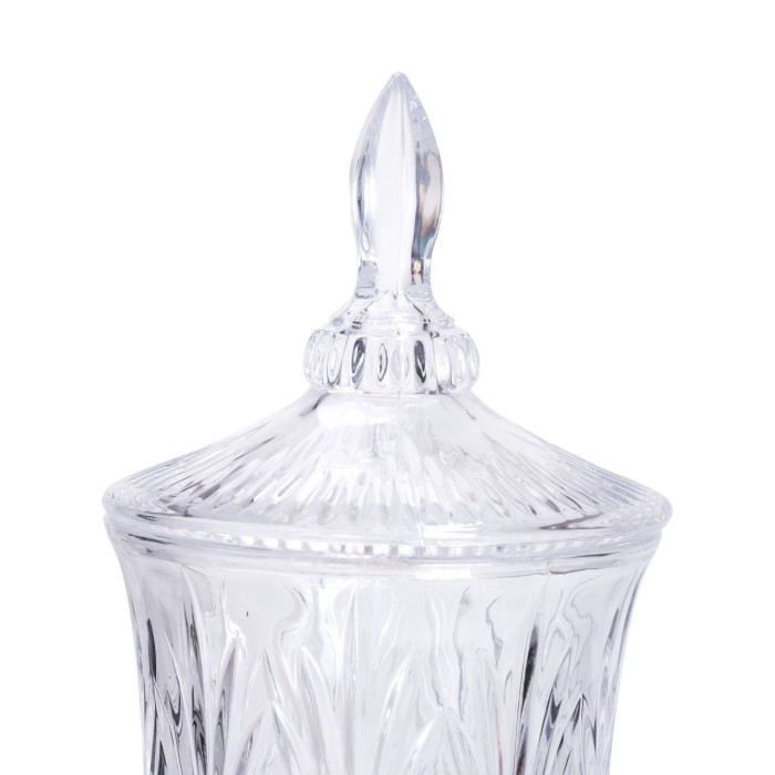 Лимонадниця з краном на ніжці скляна для напоїв 2 л 46 см HP-19-15 (36301)