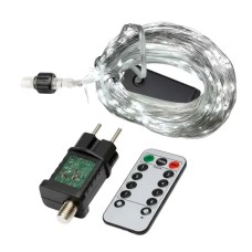 Гірлянда Кінський хвіст 3 м 20 ліній на 600 led лампочок на мідному дроті від мережі Білий 1733015W (50569)