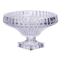 Фруктовниця скляна на ніжці Ø29 (см) Прозора HP-19-139RB (27530)