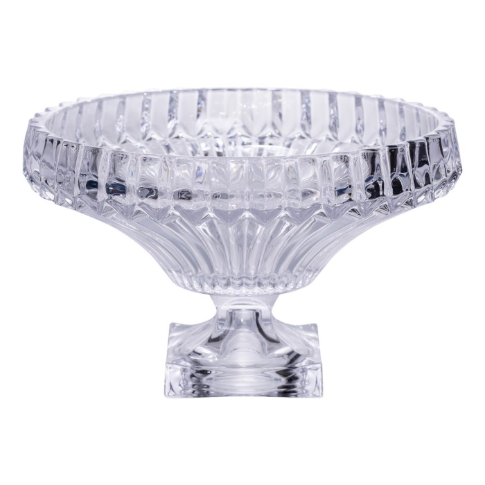 Фруктовниця скляна на ніжці Ø29 (см) Прозора HP-19-139RB (27530)