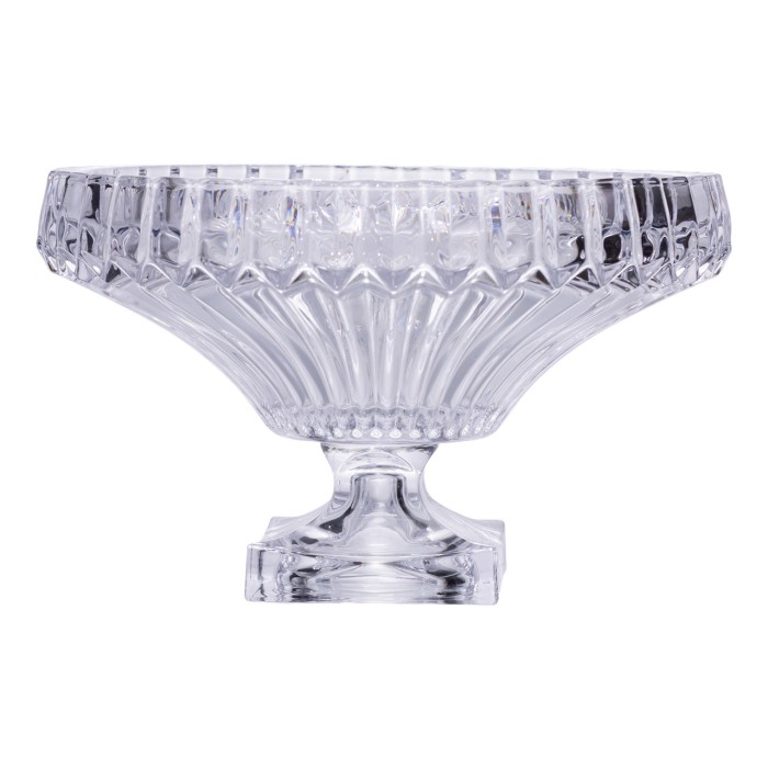 Фруктовниця скляна на ніжці Ø29 (см) Прозора HP-19-139RB (27530)