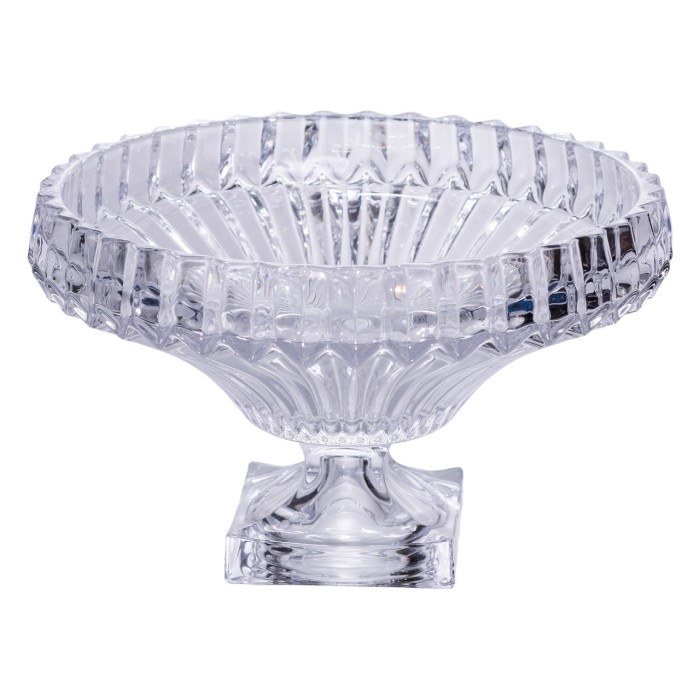 Фруктовниця скляна на ніжці Ø29 (см) Прозора HP-19-139RB (27530)