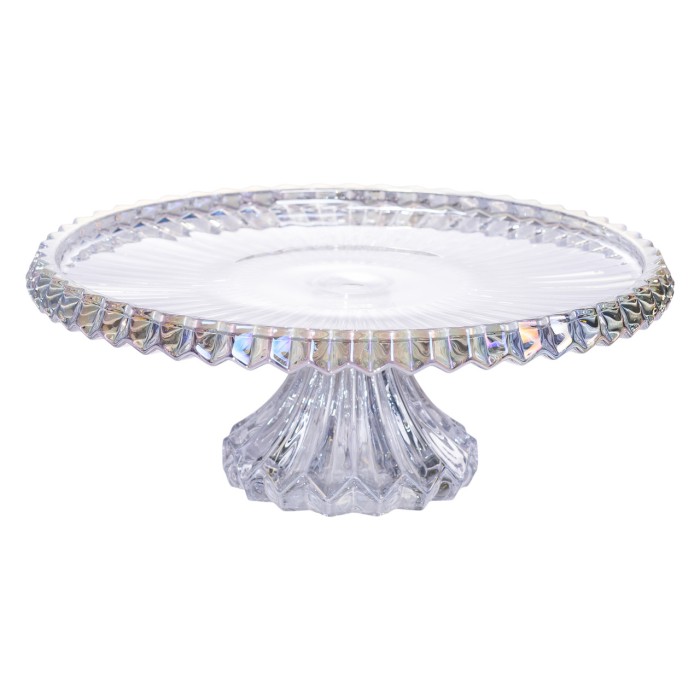 Тортівниця на ніжці Ø32 см скляна HP-19-148L (30476)