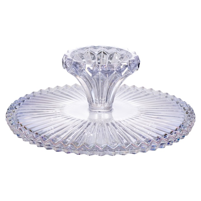 Тортівниця на ніжці Ø32 см скляна HP-19-148L (30476)