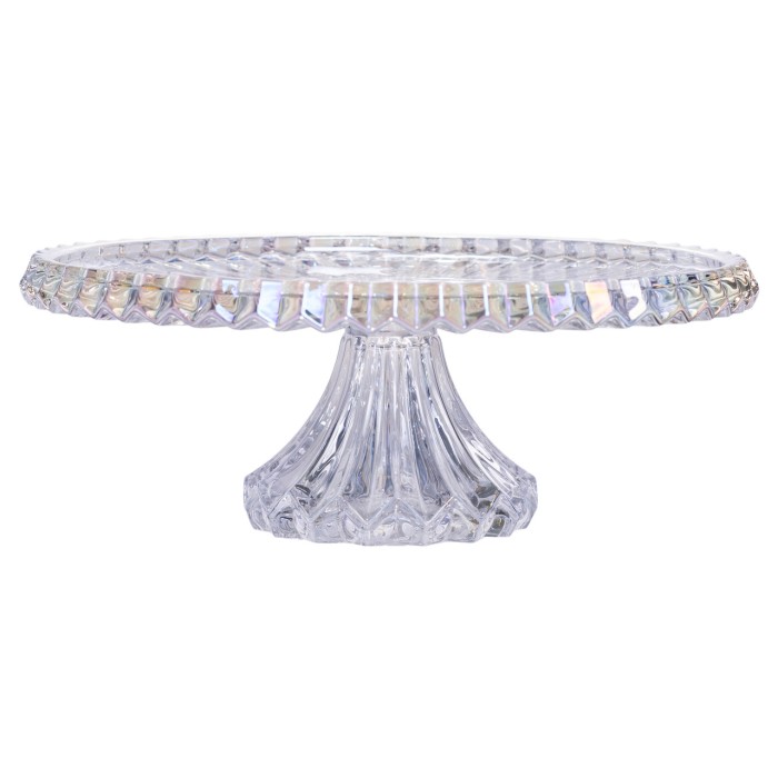 Тортівниця на ніжці Ø32 см скляна HP-19-148L (30476)