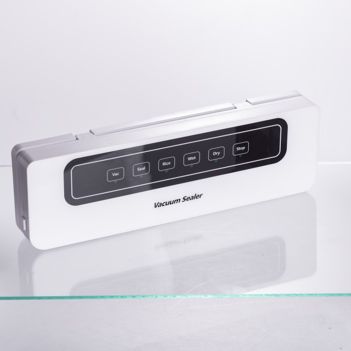 Вакууматор побутовий + 10 пакетів 120 Вт 5 режимів роботи Білий HP-11-18 (52571)