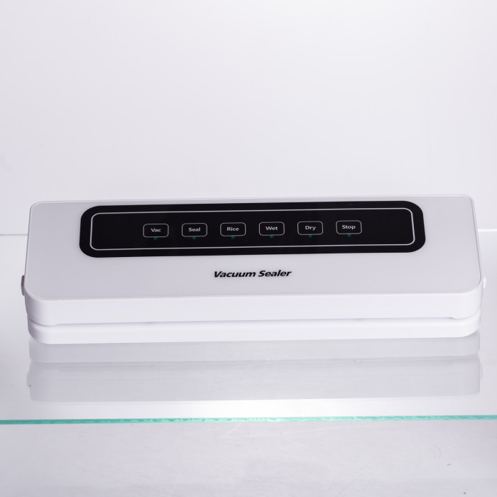 Вакууматор побутовий + 10 пакетів 120 Вт 5 режимів роботи Білий HP-11-18 (52571)