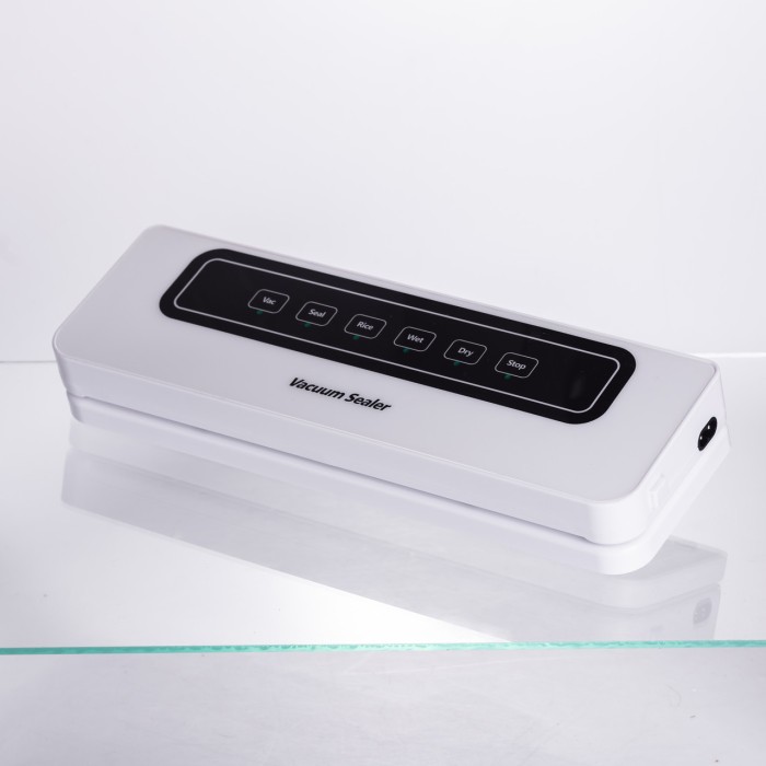 Вакууматор побутовий + 10 пакетів 120 Вт 5 режимів роботи Білий HP-11-18 (52571)