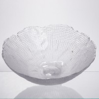 Салатниця велика скляна прозора 2 літри кругла 64486-48 (32478)