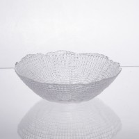 Салатниця маленька скляна прозора 350 мл кругла 64486-50 (19366)