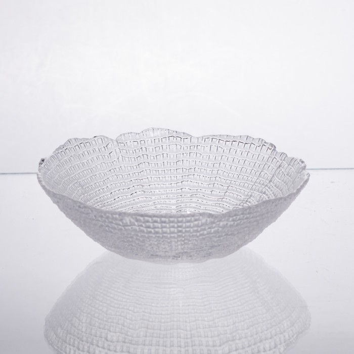 Салатниця маленька скляна прозора 350 мл кругла 64486-50 (19366)