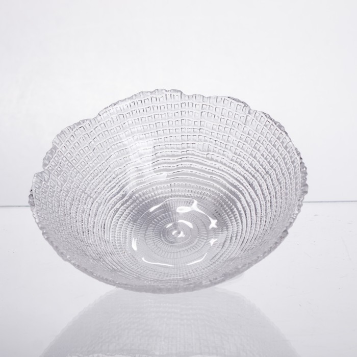 Салатниця маленька скляна прозора 350 мл кругла 64486-50 (19366)