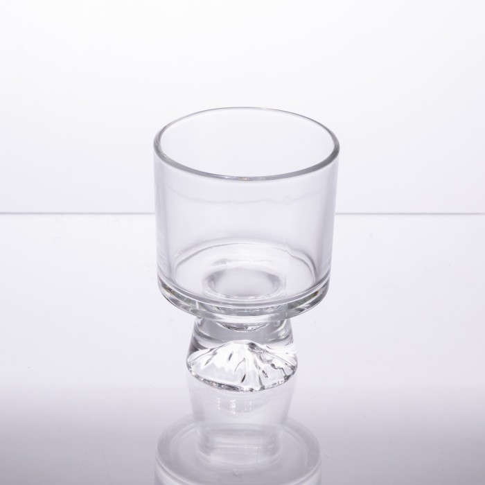 Набір креманок із товстого скла на ніжці 6 штук по 200 мл 64486-69 (53880)