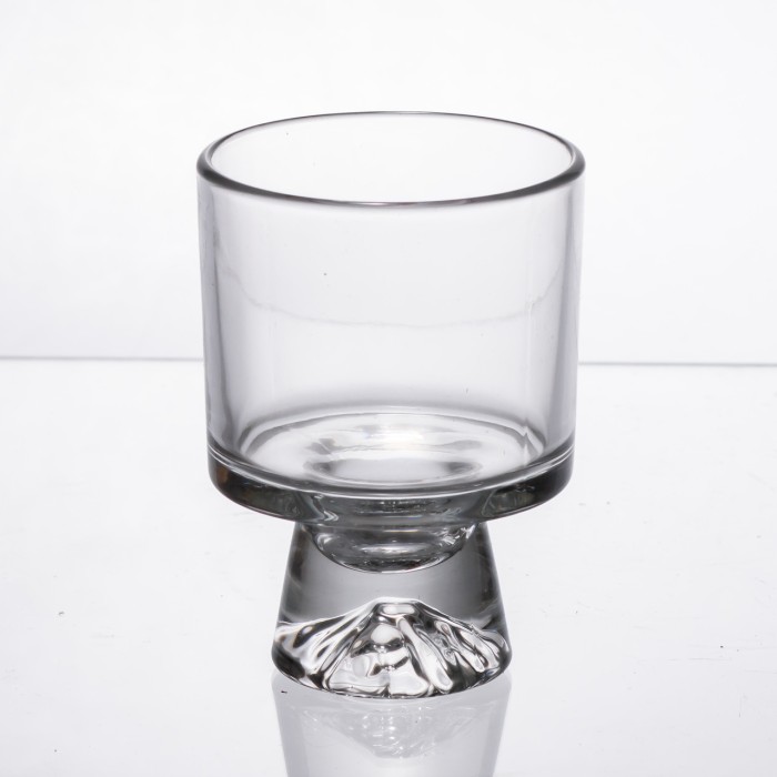 Набір креманок із товстого скла на ніжці 6 штук по 200 мл 64486-69 (53880)