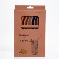 Набір скляних трубочок із щіточкою (8+1) 64486-84 (62267)