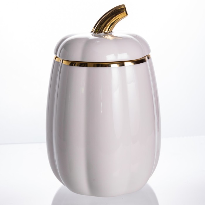 Банка для зберігання Гарбуз порцелянова 2 л з кришкою HP-26-4 (26022)