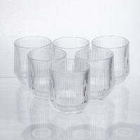 Набір склянок 6 шт по 250 мл для напоїв Прозорий HP-19-LJB-1 (34358)