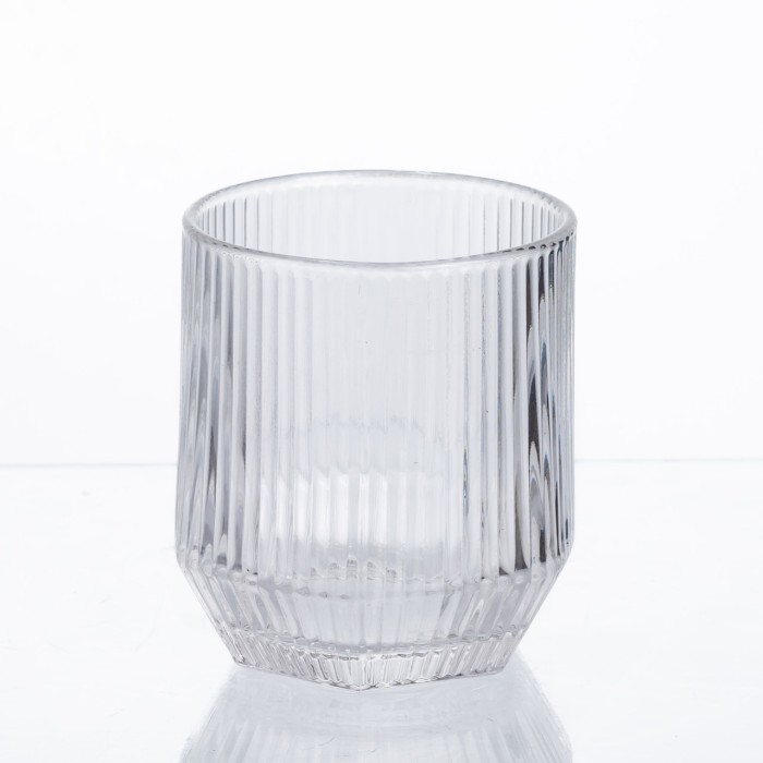 Набір склянок 6 шт по 250 мл для напоїв Прозорий HP-19-LJB-1 (34358)