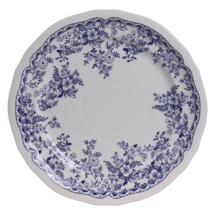 Столовий набір посуду 16 (шт) на 4 особи Bitossi порцеляновий Синій YY78-1A (51056)