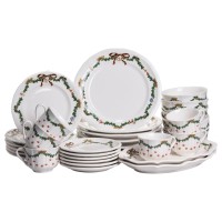 Столовий набір посуду 32 предмети на 6 осіб ROYAL порцеляновий YY78-11A (39378)