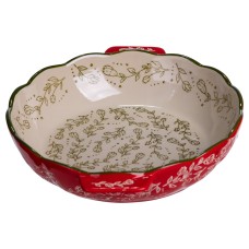 Форма для запікання Vintage Ø25 (см) кругла з ручками Червона HM04-07 (79641)
