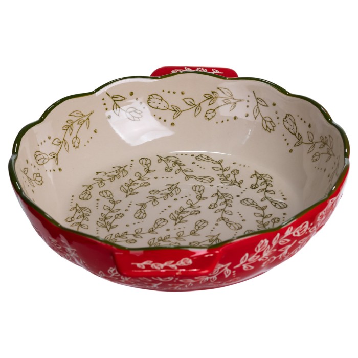 Форма для запікання Vintage Ø25 (см) кругла з ручками Червона HM04-07 (79641)