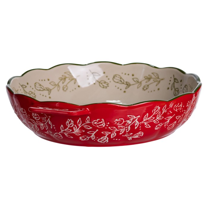 Форма для запікання Vintage Ø25 (см) кругла з ручками Червона HM04-07 (79641)