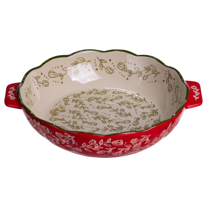 Форма для запікання Vintage Ø25 (см) кругла з ручками Червона HM04-07 (79641)