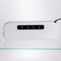 Вакууматор побутовий для сухих та вологих продуктів 400 Вт вакуумний пакувальник 4 режими роботи + 10 пакетів Білий HP-11-17W (28372)